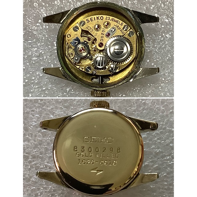 SEIKO(セイコー)の良品‼️QUEEN SEIKO クイーンセイコー　カットガラス　手巻き腕時計 レディースのファッション小物(腕時計)の商品写真