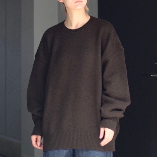 stein - stein EX FINE LAMBS CREW NECK KNIT LSの通販 by S.AOKI's