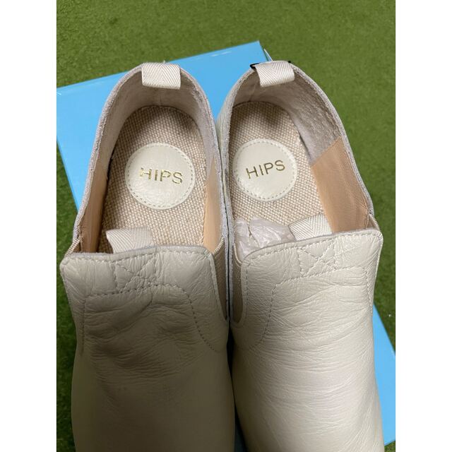 hips(ヒップス)の新品タグ付　HIPS  本革シューズ　23cm レディースの靴/シューズ(ローファー/革靴)の商品写真