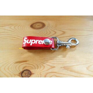 Supreme - Supreme 21SS Leather Key Loop 赤