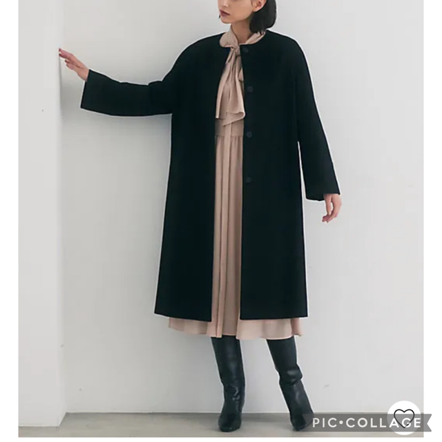 ANAYI - ✤アナイ ANAYI カシミヤクルーコート✤未使用タグ付き✤の