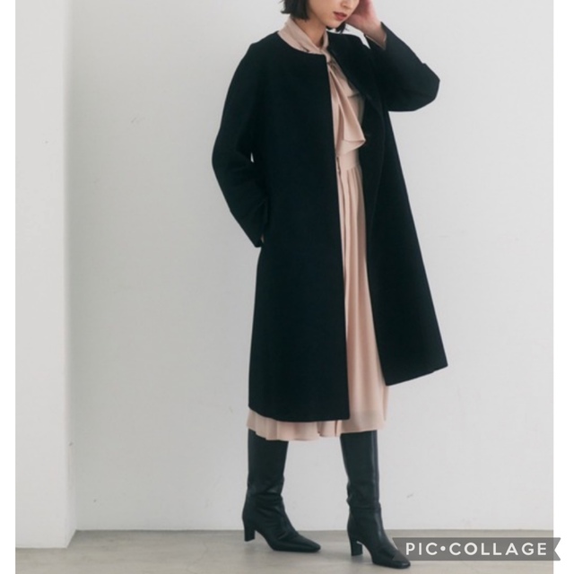 ANAYI - ✤アナイ ANAYI カシミヤクルーコート✤未使用タグ付き✤の