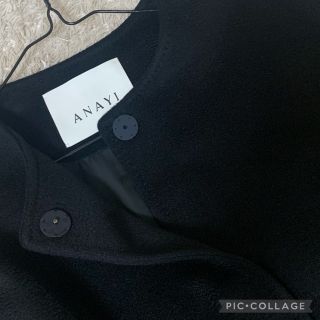 ANAYI - ✤アナイ ANAYI カシミヤクルーコート✤未使用タグ付き✤の