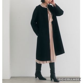 ANAYI - アナイ ANAYI カシミヤクルーコート 未使用タグ付き の ...