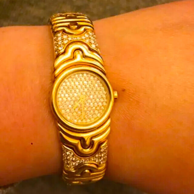 BVLGARI(ブルガリ)のブルガリ　パレンテシ　腕時計　ダイヤモンド レディースのファッション小物(腕時計)の商品写真