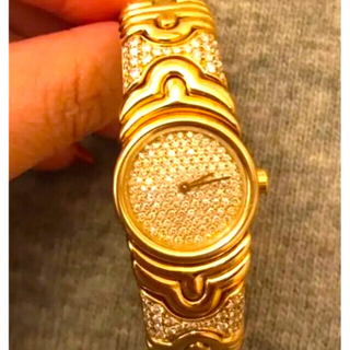 ブルガリ(BVLGARI)のブルガリ　パレンテシ　腕時計　ダイヤモンド(腕時計)