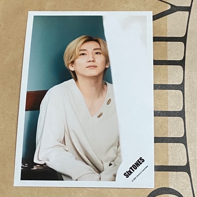 通信販売 SixTONES 京本大我 公式写真 centralbarkdogdaycare.com.au