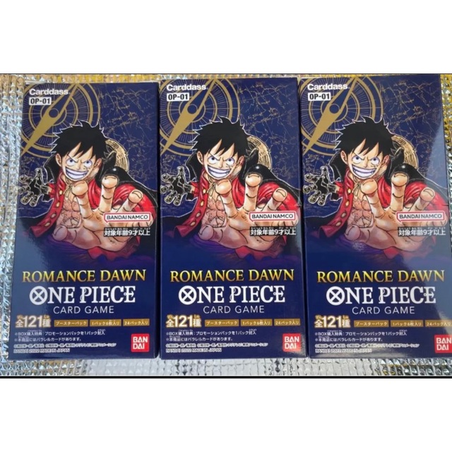 ONE PIECE カードゲーム ROMANCE DAWN OP-01 3BOX - その他 ONE PIECE カードゲーム ROMANCE DAWN OP-01 3BOX - その他