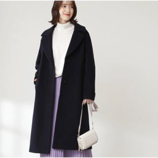 エヌナチュラルビューティーベーシック ロングコート(レディース)の エヌナチュラルビューティーベーシック ロングコート(レディース)の