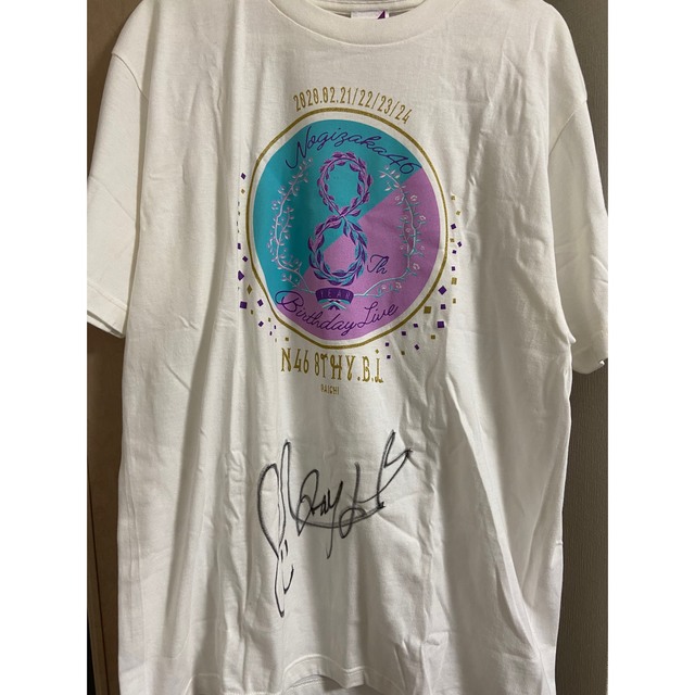 乃木坂46 ライブTシャツ 和田まあやサイン入り - アイドルグッズ