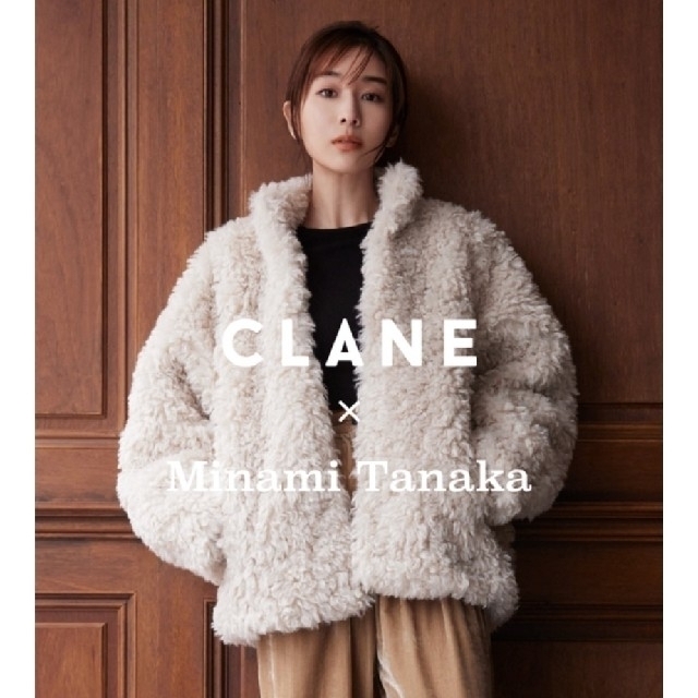 MINAMI TANAKA×CLANE CURL FUR SHORT COAT