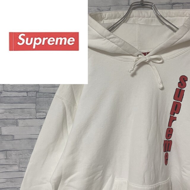 【未使用】Supreme パーカー 超希少デザイン バックデザイン  L