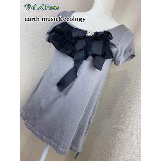 アースミュージックアンドエコロジー(earth music & ecology)のearth music&ecology カットソー(カットソー(半袖/袖なし))