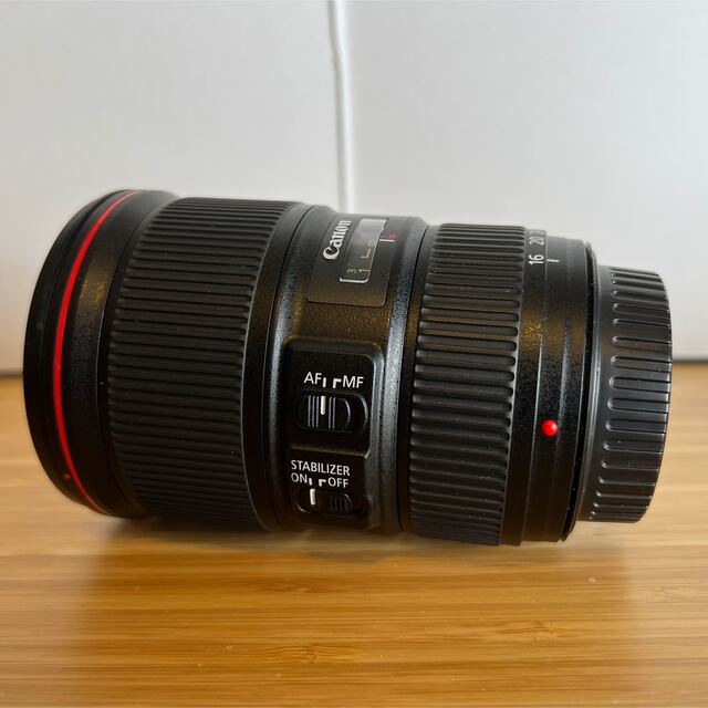 【美品】canon レンズ 超広角 EF16-35mm F4L IS USM