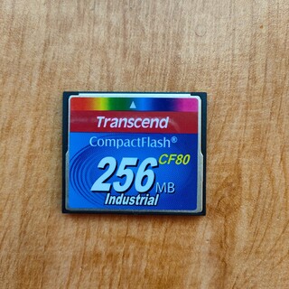 トランセンド(Transcend)のコンパクトフラッシュカード256MB(その他)