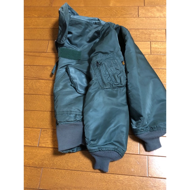 ALPHA INDUSTRIES(アルファインダストリーズ)のALPHA CWU-45P アルファ アメリカ製 USA MA-1 ブルゾン メンズのジャケット/アウター(フライトジャケット)の商品写真