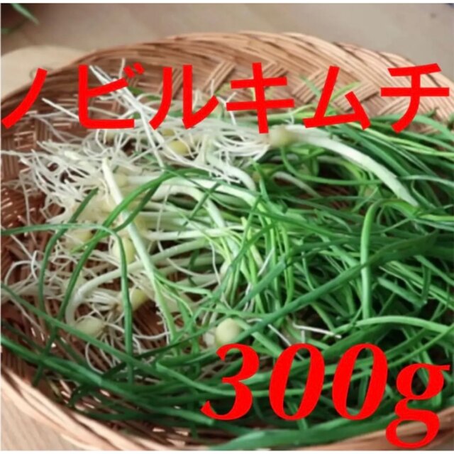 ノビルキムチ300g 食品/飲料/酒の食品(野菜)の商品写真