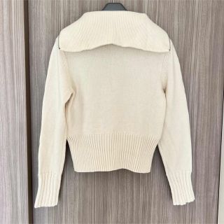 MACPHEE ラムカシミヤ ジップアップカーディガン マカフィー