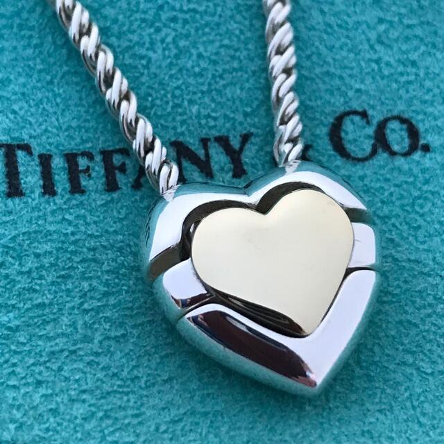 Tiffany コンビハートロープ ネックレス希少