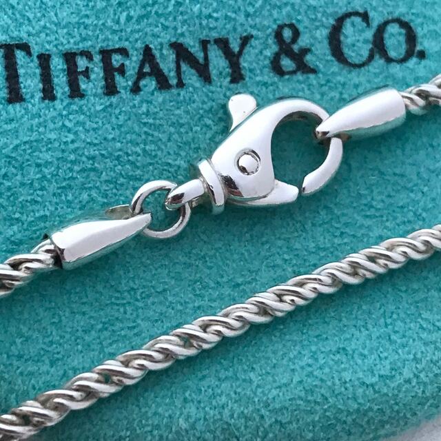 Tiffany & Co. - Tiffany コンビハートロープ ネックレス希少の通販 by