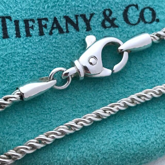 Tiffany コンビハートロープ ネックレス希少