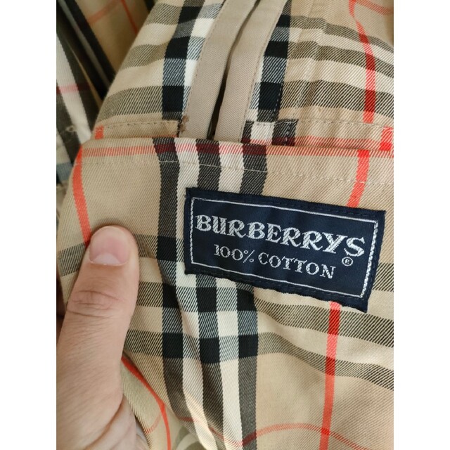 BURBERRY(バーバリー)の70s-90s バーバリー ステンカラーコート ロングコート ノバチェック メンズのジャケット/アウター(ステンカラーコート)の商品写真