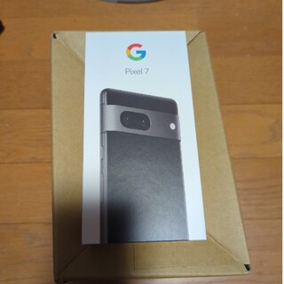 グーグルピクセル(Google Pixel)のpixel7 黒　obsidian 128GB(携帯電話本体)