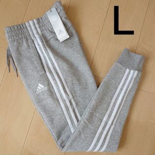 アディダス(adidas)の新品 adidas レディース Ｌ 裏起毛 スウェット パンツ アディダス(カジュアルパンツ)