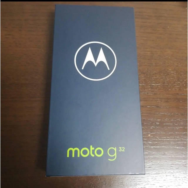 新品 未開封 moto g32 ミネラルグレイ シムフリー