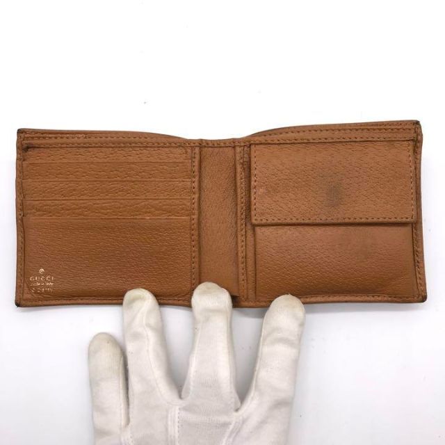 GUCCI グッチ ディズニーコラボ ミッキー 二つ折り財布 - 5
