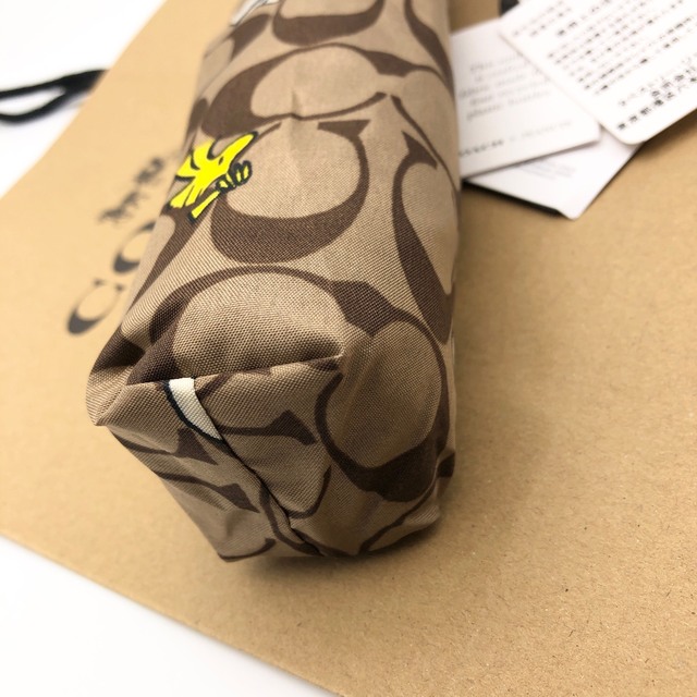 COACH X PEANUTS】新作! スヌーピー ウッドストック!傘! # tv