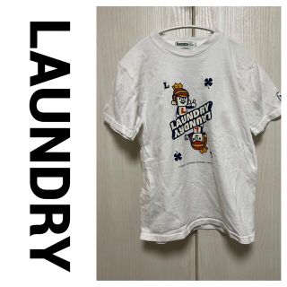 ランドリー(LAUNDRY)のLAUNDRY ランドリー Tシャツ 半袖 トランプ 柄 ホワイト S(Tシャツ(半袖/袖なし))