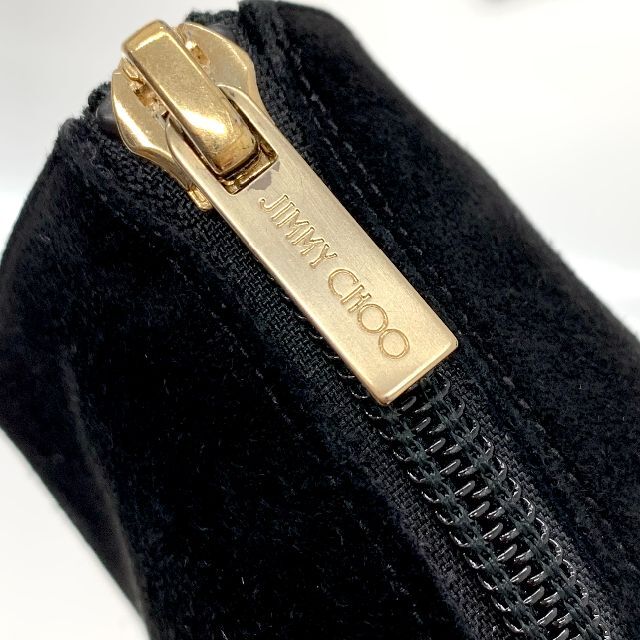 JIMMY CHOO(ジミーチュウ)の4882 ジミーチュウ スエード ブーティ ブラック レディースの靴/シューズ(ブーティ)の商品写真