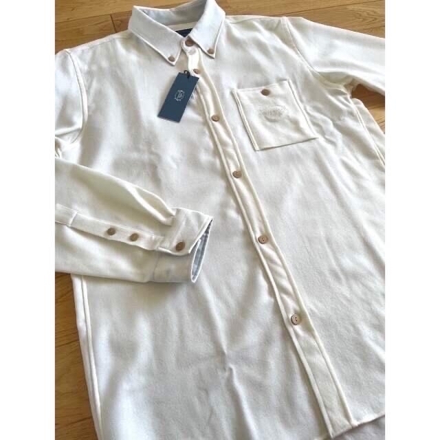 パーマネントユニオン Lightwool Buttondown shirt 長袖 メンズのトップス(シャツ)の商品写真