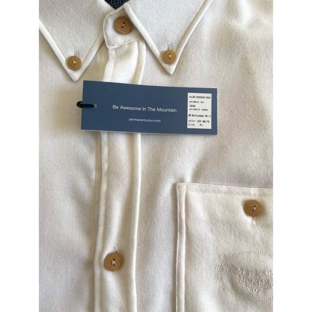 パーマネントユニオン Lightwool Buttondown shirt 長袖 メンズのトップス(シャツ)の商品写真
