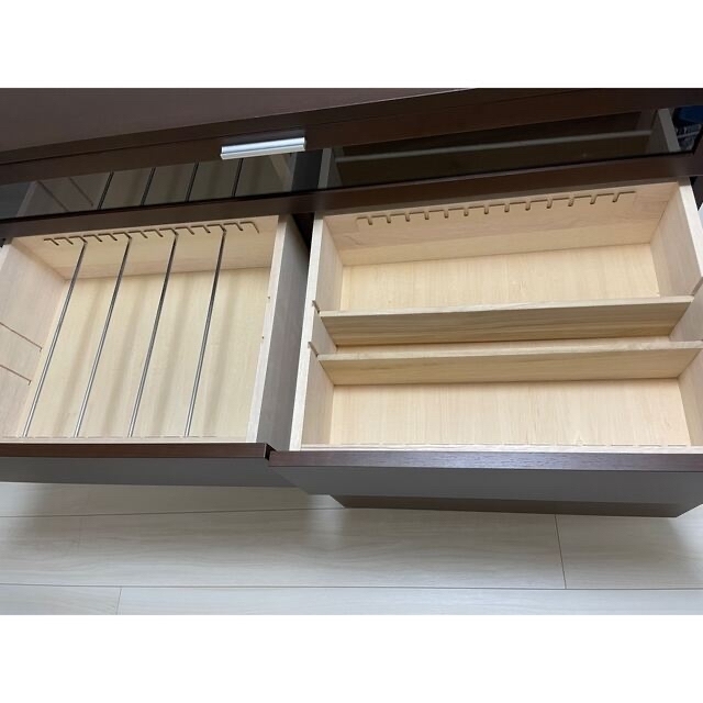 人気商品】 ハイタイプ TVボード 大川家具 ウォールナット プリマ120