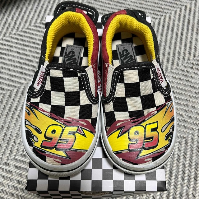 VANS カーズ シューズ 14センチ キッズシューズ vans スリッポン 子供靴の通販 by みなちょん｜ヴァンズならラクマ