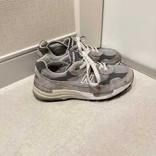 ニューバランス(New Balance)のnew balance 992 グレー　国内正規店購入　23.5cm(スニーカー)