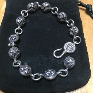 クロムハーツ(Chrome Hearts)のCH collector M様 専用　クロスボール#2ブレスレット　美品(ブレスレット)