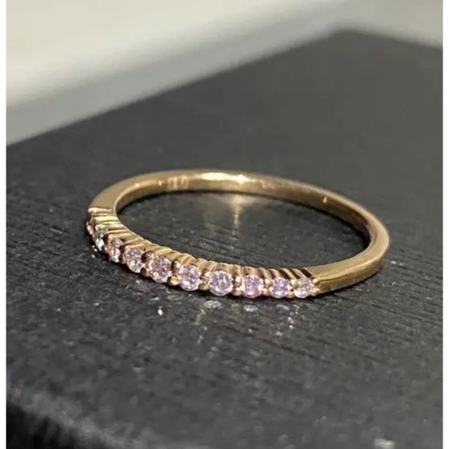 jewelry uri オープン記念価格♪ピンクダイヤモンド　エタニティ レディースのアクセサリー(リング(指輪))の商品写真