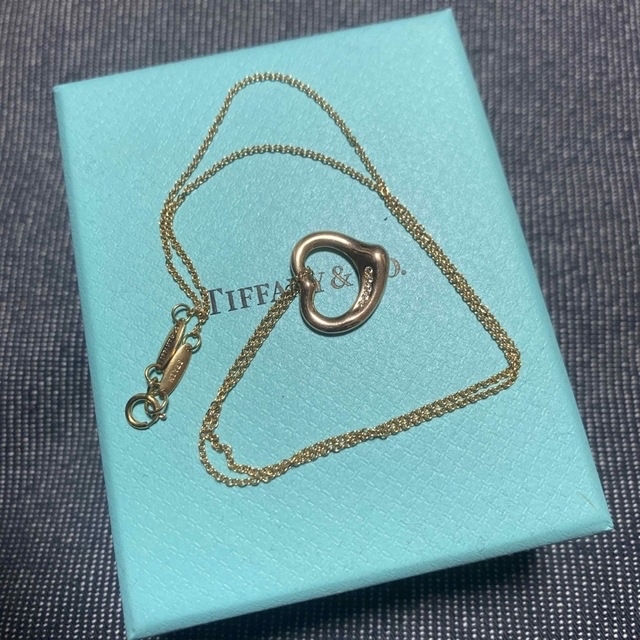 日本製 Tiffany & Co. - Tiffany ティファニー 美品　希少　ネックレス　750  k18 ダイヤ ネックレス