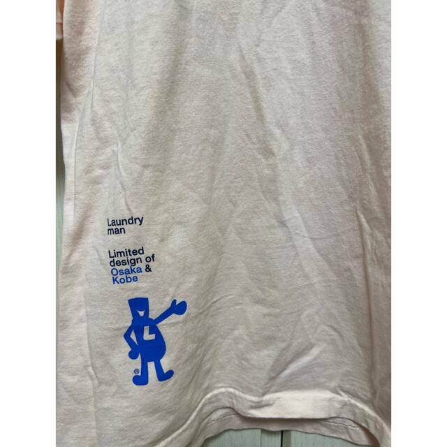 LAUNDRY(ランドリー)のLAUNDRY ランドリー Tシャツ 半袖 ランドリーマン 関西限定 ピンク S レディースのトップス(Tシャツ(半袖/袖なし))の商品写真