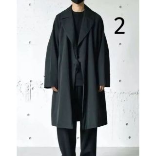 購入後3シーズン程着用COMOLI タイロッケンコート ブラック 16aw size 2