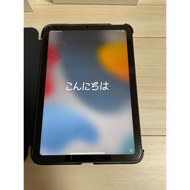 Apple(アップル)のiPad mini 64gb 高品質　ガラスフィルム　カバー　付き スマホ/家電/カメラのPC/タブレット(タブレット)の商品写真