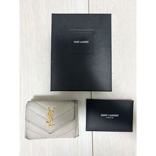 サンローラン(Saint Laurent)のサンローラン　三つ折り財布(財布)