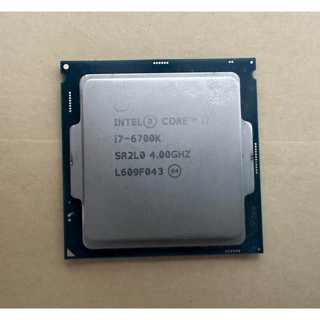 デスクトップ 用CPU Intel i7 6700KLGA1151動作周波数