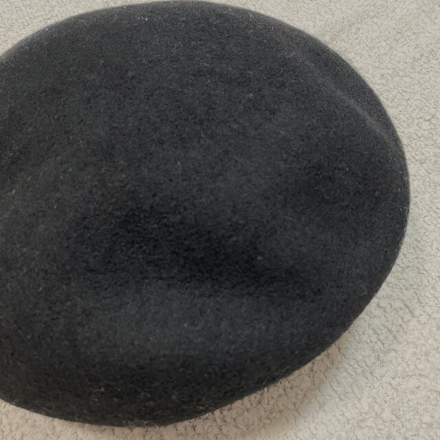 CA4LA(カシラ)のca4la  カシラ　ベレー帽　ニット　ウール　帽子　ブラック レディースの帽子(ハンチング/ベレー帽)の商品写真