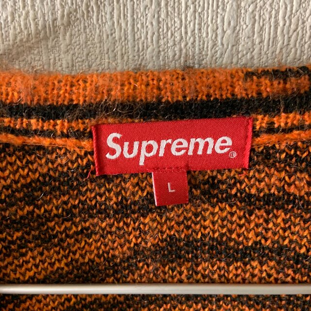 20FW supreme Brushed Mohair Cardigan L 虎 | hartwellspremium.com