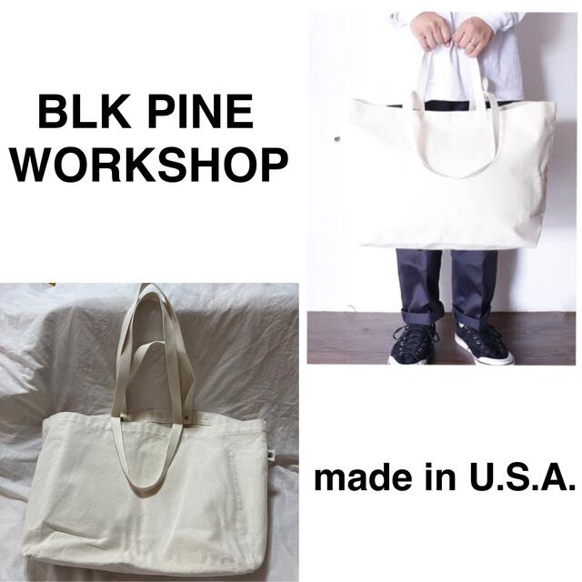 BLK PINE WORKSHOP キャンバストート - 通販 - pinehotel.info