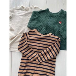 ユニクロ(UNIQLO)の3点セット 男の子90センチ服(Tシャツ/カットソー)